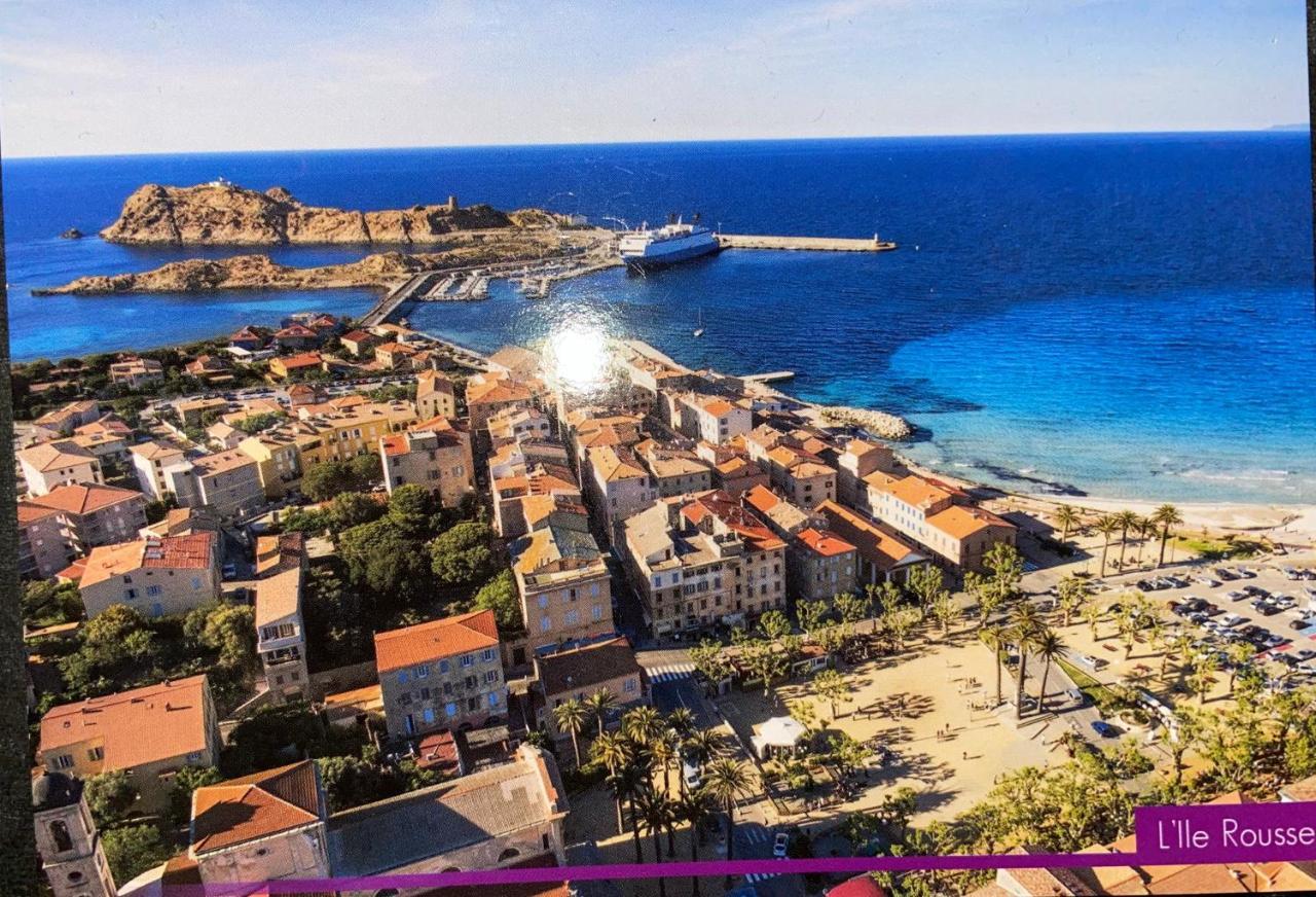 Appartement T4 Tres Bien Situe Et Climatise L'Ile-Rousse  Bagian luar foto